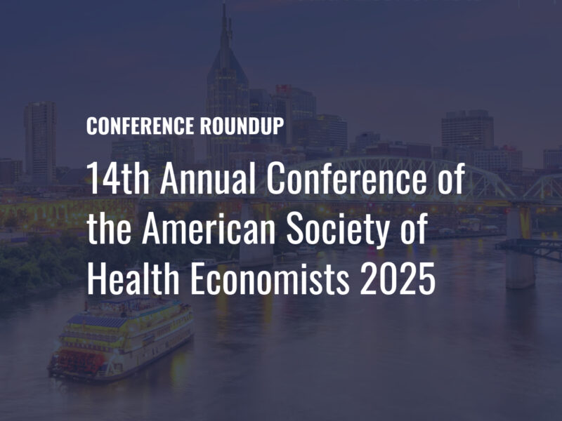 2025 Conference Roundup ASHEcon